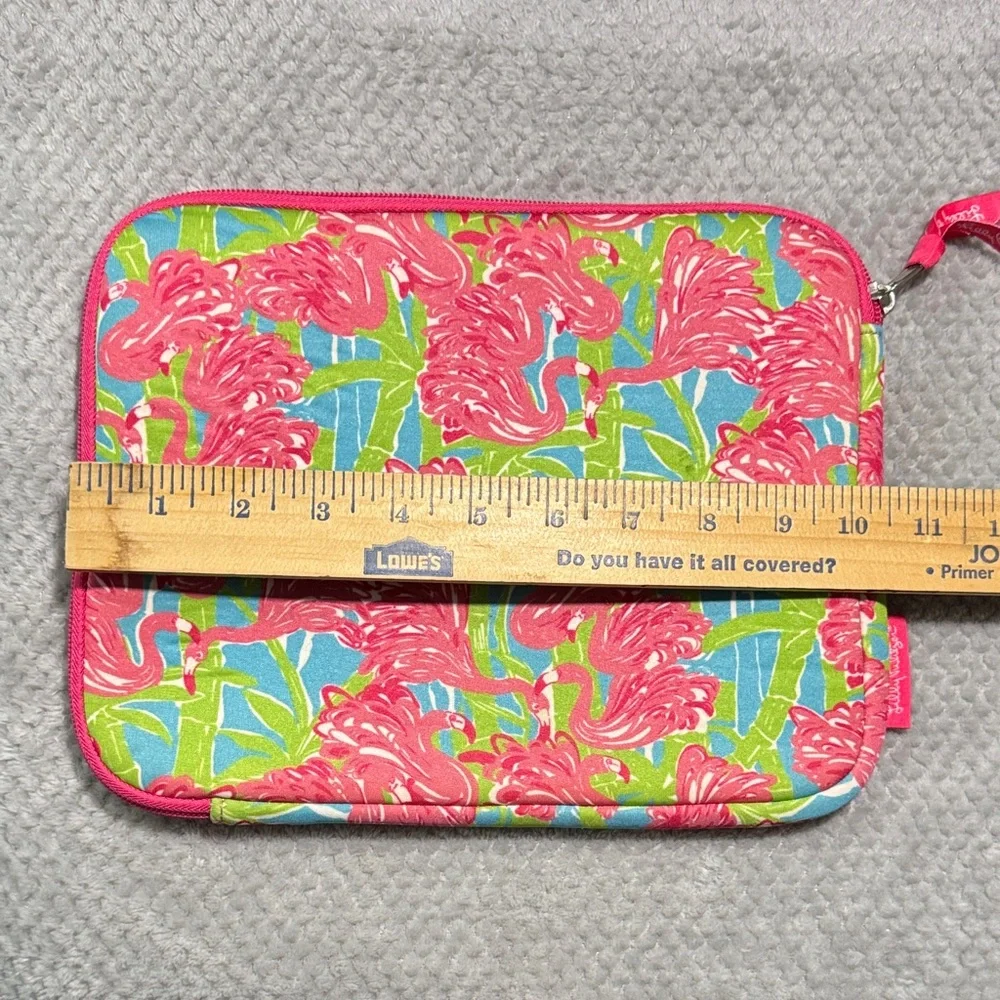 Lilly Pulitzer Flamingo Print Laptop/ iPad Sleeve